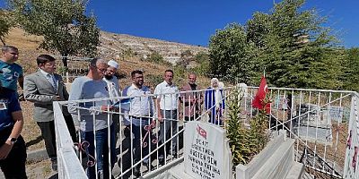 Ağın'da Şehit öğretmen Rüstem Şen için anma Program düzenlendi