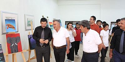 Ağın'da Yıl Sonu Sergisi Düzenledi