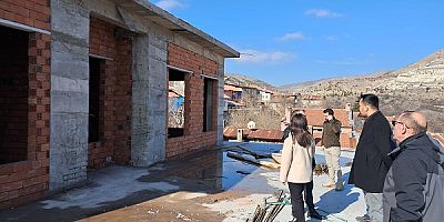 Ağın Kaymakamı Türkmenoğlu,Yeni Hükümet konağı inşasını inceledi