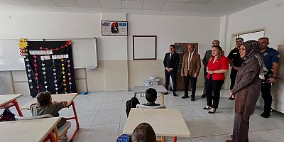 Ağın Kaymakamı  Yılmaz,Belediye Başkanı Çakar Eğitim-Öğretim açılışına katıldılar