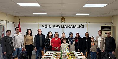 Ağın Kaymakamı Yılmaz Şehit Aileleri ile iftarda buluştu