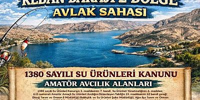 Ağın Kaymakamlığından Amatör Avlanma saha uyarısı