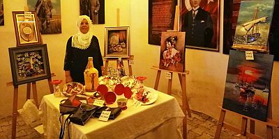 Ağın Şenpınar (Vahşen)de Kültür Sanat Sergisi düzenlendi