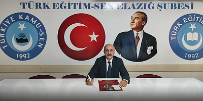 Ağınlı Hemşerimiz Topaloğlu Türk Eğitim Sen Elazığ 2 Nolu Şubesi başkanı oldu