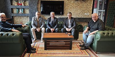 Ak Parti'den Ağın Belediye Başkanı Çakar'a ziyaret