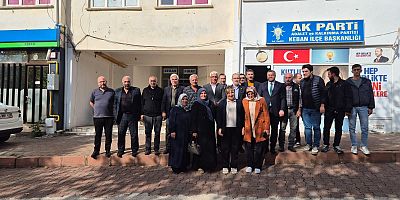 AK Parti Diyarbakır Milletvekili  Yaz,Türkiye Yüzyılı buluşması kapsamında Keban'ı ziyaret etti