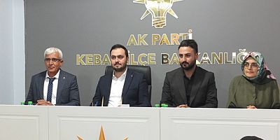 AK Parti Elazığ İl Başkanı Senceroğlu,Keban'da istişare toplantısı yaptı