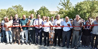 AK Parti Elazığ Milletvekili Keleş Ağın Balkayası köyü  Asfaltlanan yolun açılışına katıldı
