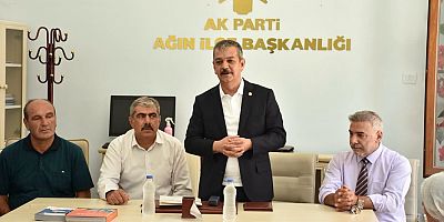 AK Parti Elazığ Milletvekili Keleş Ağın'da ziyaretler gerçekleştirdi