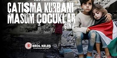 AK Parti Elazığ Milletvekili Keleş'in  Çatışma Kurbanı Masum Çocuklar açıklaması