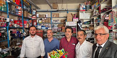 Ak Parti Elazığ Milletvekili Keleş ve  İl Başkanı Selmanoğlu,Keban Gazetesini ziyaret etti