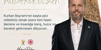 Ak Parti Elazığ Milletvekili Nazırlı Kurban Bayramının her gönüle dolmasını diliyorum