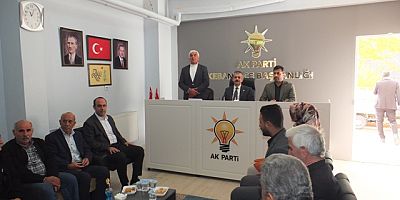 AK Parti Elazığ Milletvekili Prof. Dr. Erol Keleş, Keban'da İstişare Toplantısı yaptı