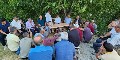 AK Parti Elazığ Milletvekili Prof.Dr. Erol Keleş Keban Soğanlı köylüleri bir araya geldi