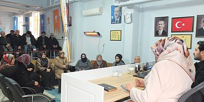 AK Parti Keban’da “Bağımlılık” Konulu Bilgilendirme Toplantısı Düzenledi