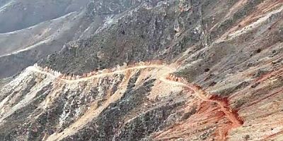 Ak Parti Keban İlçe Başkanı Tunç Alternatif Zırkı bağlantı Yolu Çalışması devam ediyor