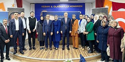 Ak Parti Keban Kadın kolları kongresi yapıldı