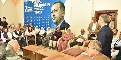 AK Parti Milletvekili Keleş Ağın'da ziyaretler gerçekleştirdi