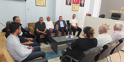Ak Parti Milletvekili Koca Keban'da İstişare toplantısı yaptı