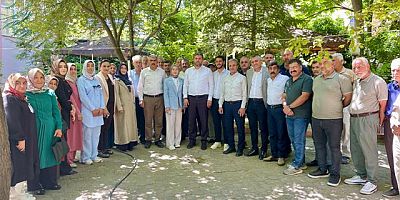 AK Parti Milletvekili Nazırlı Ağın'da İlçe Danışma Meclisi toplantısı Yaptı