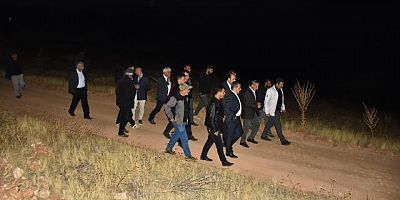 Ak Parti Milletvekili Prof.Dr. Keleş Keban Zırkı Grup Alternatif yolu inceledi