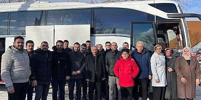 Ankara'daki Ak Parti Büyük Kongresine Keban'dan 1 Otobüs gitti