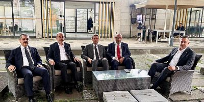 BAŞKAN ALAN ANKARA ÇIKARMASINDA AK PARTİ,MHP VE CHP MİLLETVEKİLLERİ İLE GÖRÜŞTÜ