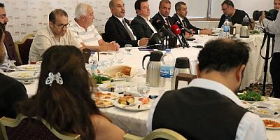 BAŞKAN ALAN:BASIN TOPLANTISINDA “SAĞIMIZA SOLUMUZA BAKMADAN ‘BİZ VARIZ’ DEDİK”