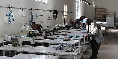 Başkan Çakar,Ağın Tekstil atölyesi çalışmaya başladı