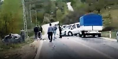 Baskil'de Trafik Kazası: 1 kişi Hayatını kaybetti  1  kişi Ağır Yaralı