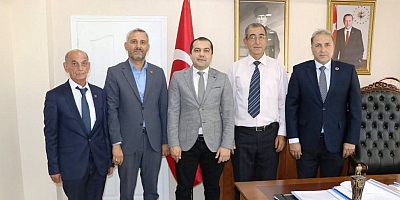 BBP Elazığ İl Başkanı Ertan Keban Kaymakamı Onur'u ve Başkan Doğan'ı ziyaret etti