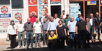 CHP Keban 39. Olağan Kongresinde İlçe Başkanlığına Umut Polat seçildi