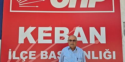 CHP Keban İlçe Başkanı Hacı Ali Bayir oldu