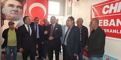 CHP MİLLETVEKİLİ GÜRSEL EROL KEBAN'I ZİYARET ETTİ