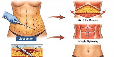 DOĞUM SONRASI SPORLA DÜZELMEYEN KARIN ŞİŞLİĞİNE 