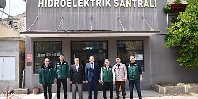 DSİ Bölge Müdürü Açıkgöz Keban Barajı'nda İncelemelerde bulundu