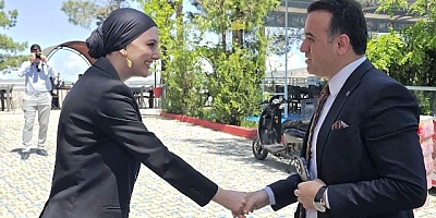 Elazığ Cumhuriyet Başsavcısı  Aşkın Yeğin Keban'ı ziyaret etti