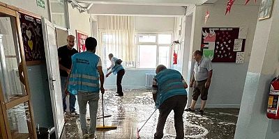 Elazığ Denetimli Serbestlik Müdürlüğünden Keban'da Cami ve Okullara Destek