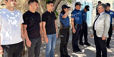 Elazığ Emniyet Müdürü Karan Keban'ı ziyaret etti