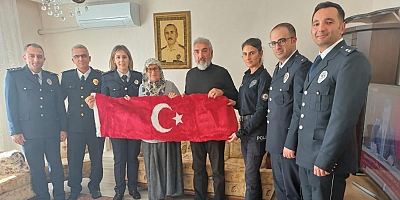 Elazığ Emniyeti Keban ve Ağın'da Şehit ve Gazi Ailelerini ziyaret etti