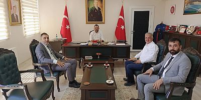 Elazığ İl Genel Meclis Başkanı Ömer Faruk Çelik  Ağın'ı ziyaret etti