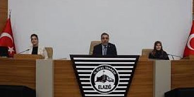 Elazığ İl Genel Meclisi Oturumunda Ağın Saraycık GES  ve Bahadırlar Yolu görüşüldü