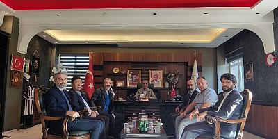 Elazığ Kahramanmaraşlılar platformu üyeleri Ağın'ı ziyaret etti
