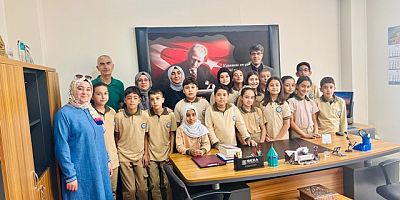 Elazığ Merkez Vali Tevfik Gür Ortaokulu öğrencileri Keban'ı ziyaret ettiler