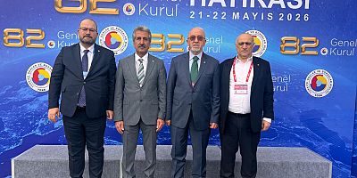 ELAZIĞ TİCARET BORSASI HEYETİ TOBB GENEL KURULU’NA KATILDI