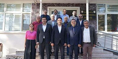Elazığ TSO Başkan Adayı Nurullah Öner Keban'ı ziyaret etti
