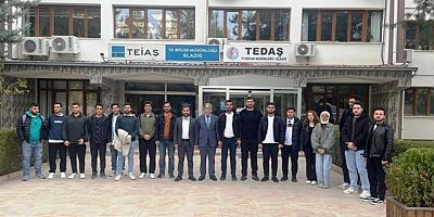Elazığ ÜniAK Keban Şalt-2 Trafo'ya  gezi düzenledi