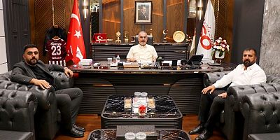 GALERİCİ ESNAFLARINDAN BAŞKAN ALAN’A TEŞEKKÜR ZİYARETİ