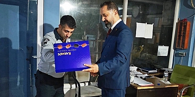 Güvenlik-iş Sendikası Keban'da Üyeleri ile Bayramlaştı 