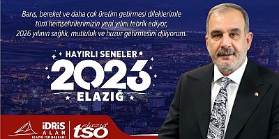 Hayırlı Seneler 2026 Elazığ